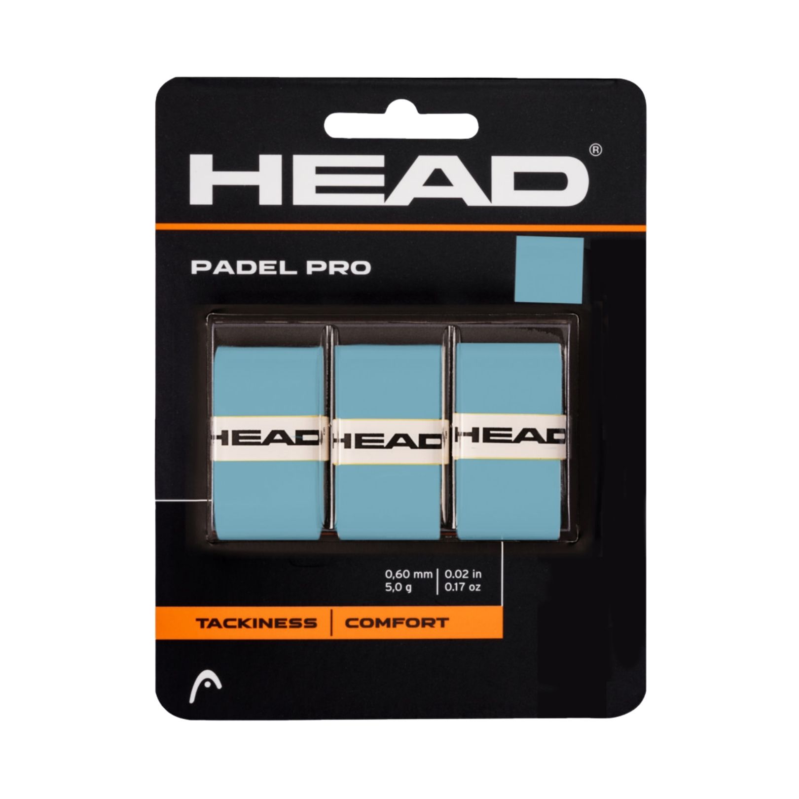 Se Head Padel Pro Overgrip - 3 Pak - Blå - Overgrip hos Padelshoppen.com